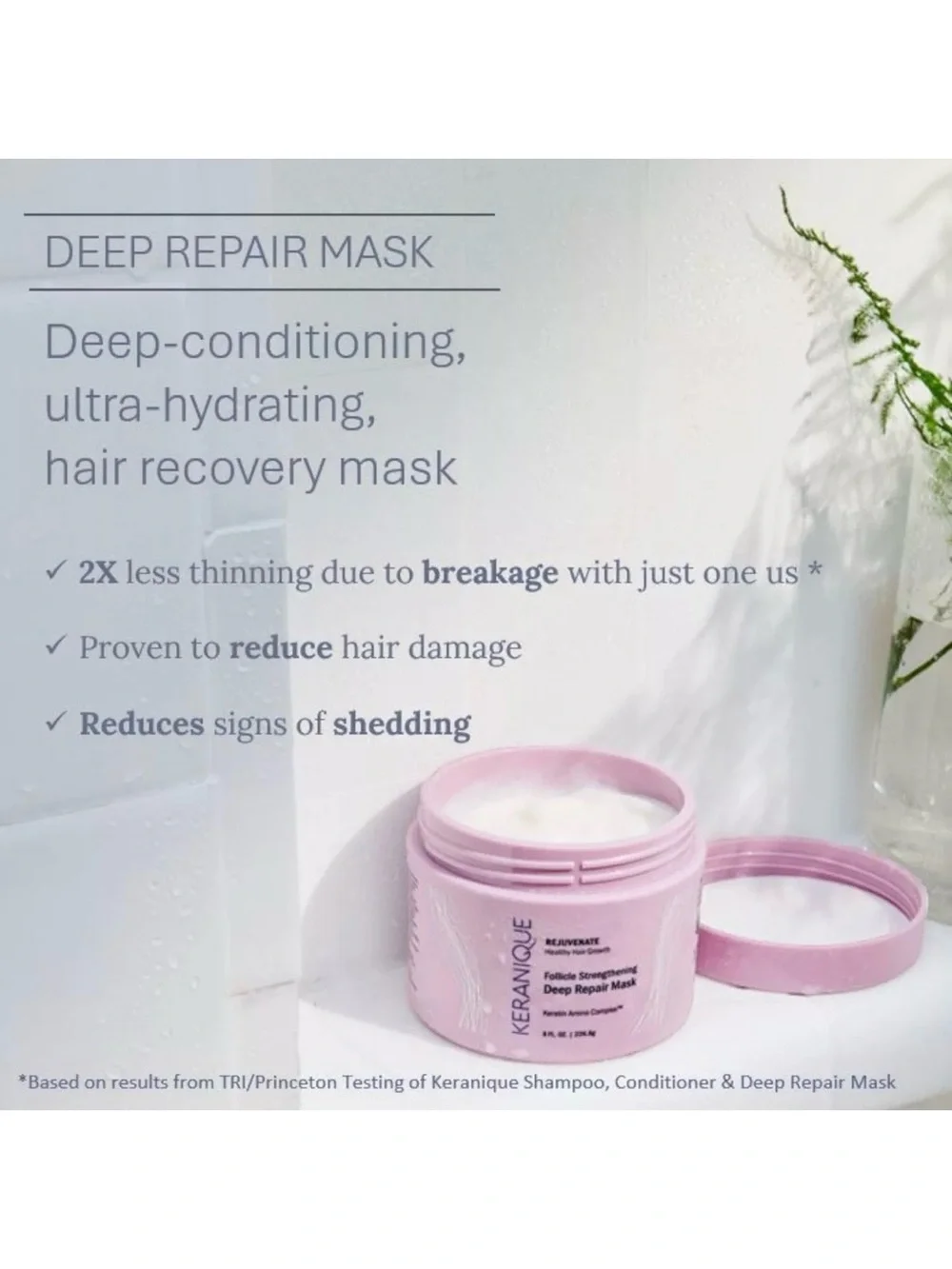 Keranique Follicle Strengthening Deep Repair Mask 7.5oz